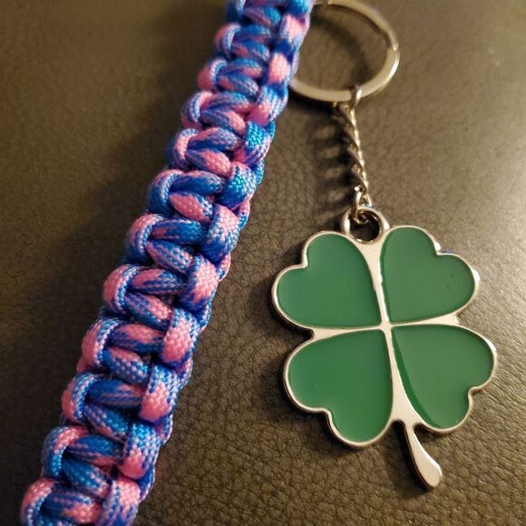 3-for-$15 Lgbtq  Irish pride bi pride key chain. Handmade. New. - Picture 1 of 2